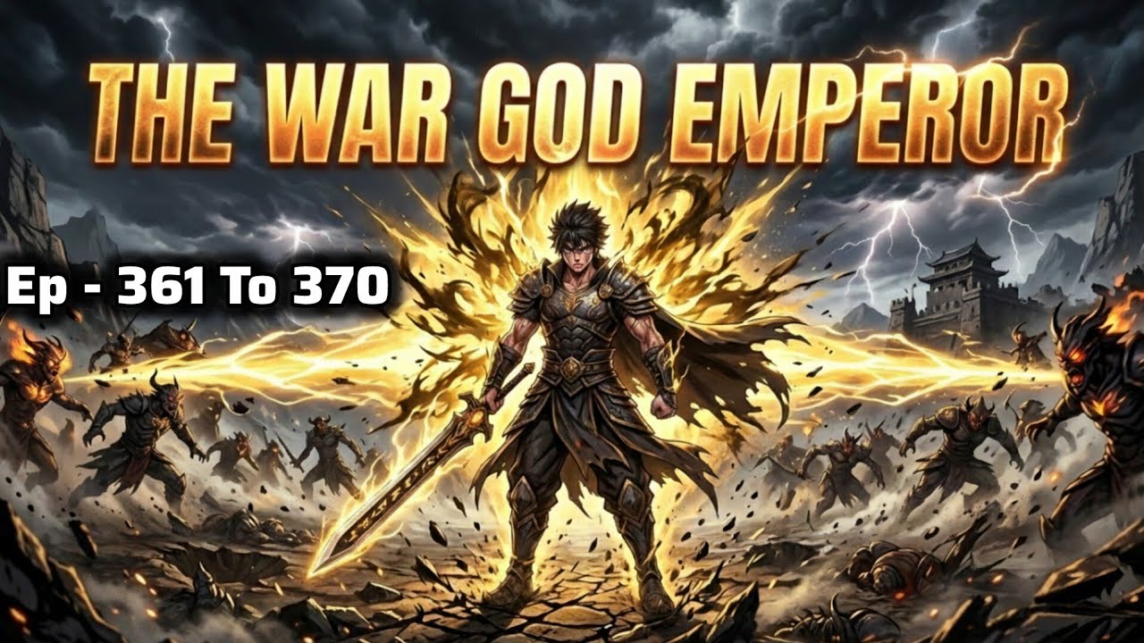 Ep- 361–370 || The War God Emperor || आर्यन की असली ताकत की झलक ⚡ दुश्मन स्तब्ध