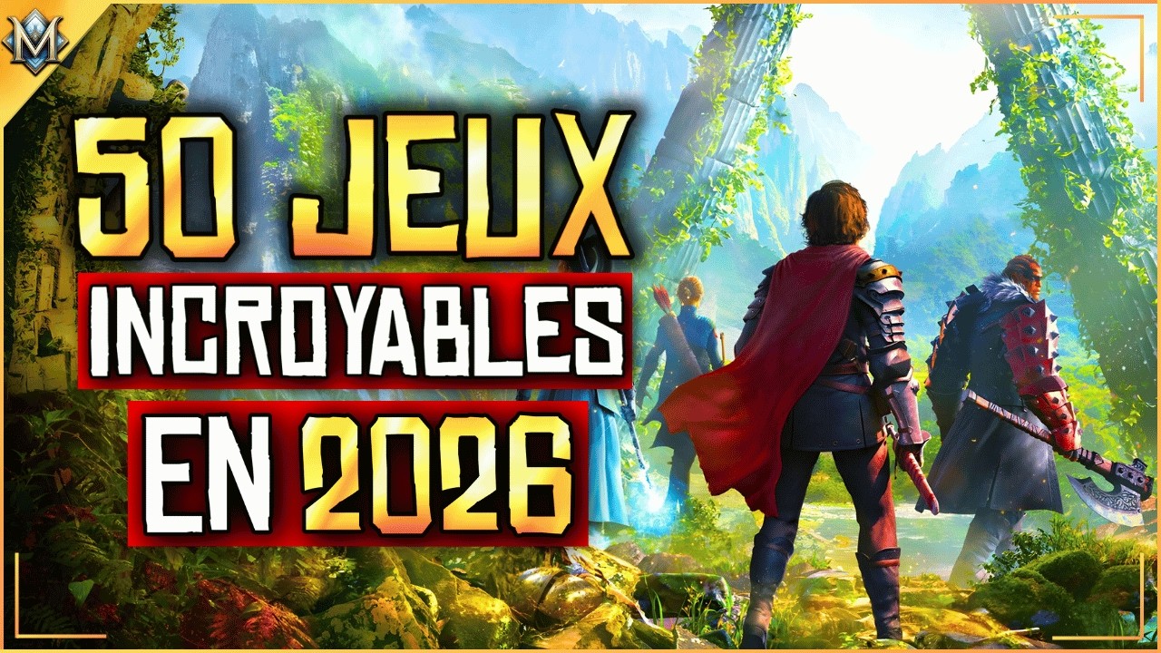 50 jeux qui vont marquer 2026 🔥 (GTA 6, Wolverine, Fable)