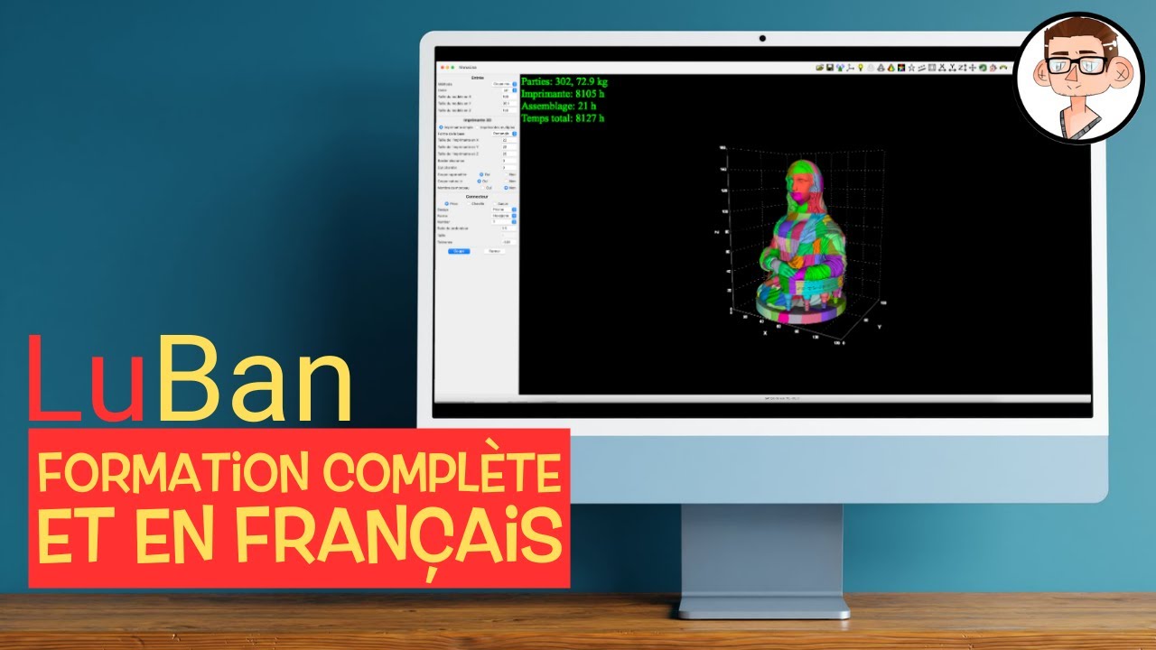 Formation complète et en français à LuBan 3D