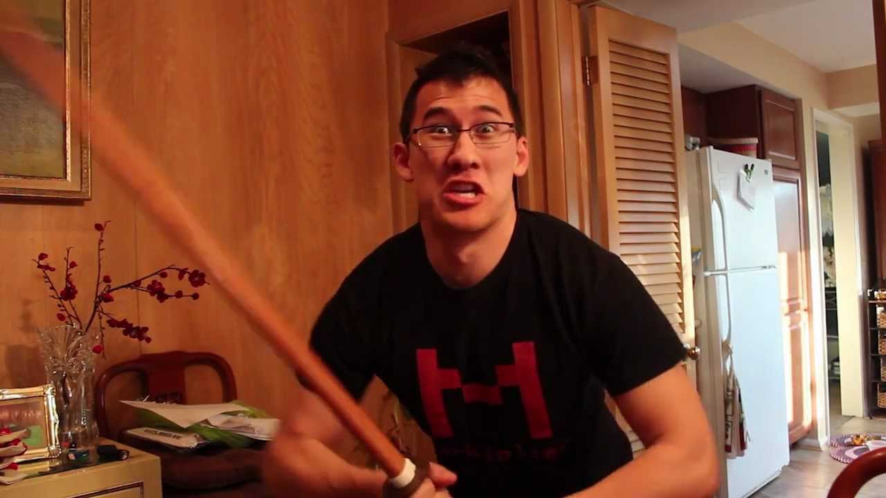 I'm gonna beat you with my Magic Katana Stick if you don't get to the LIVESTREAM!