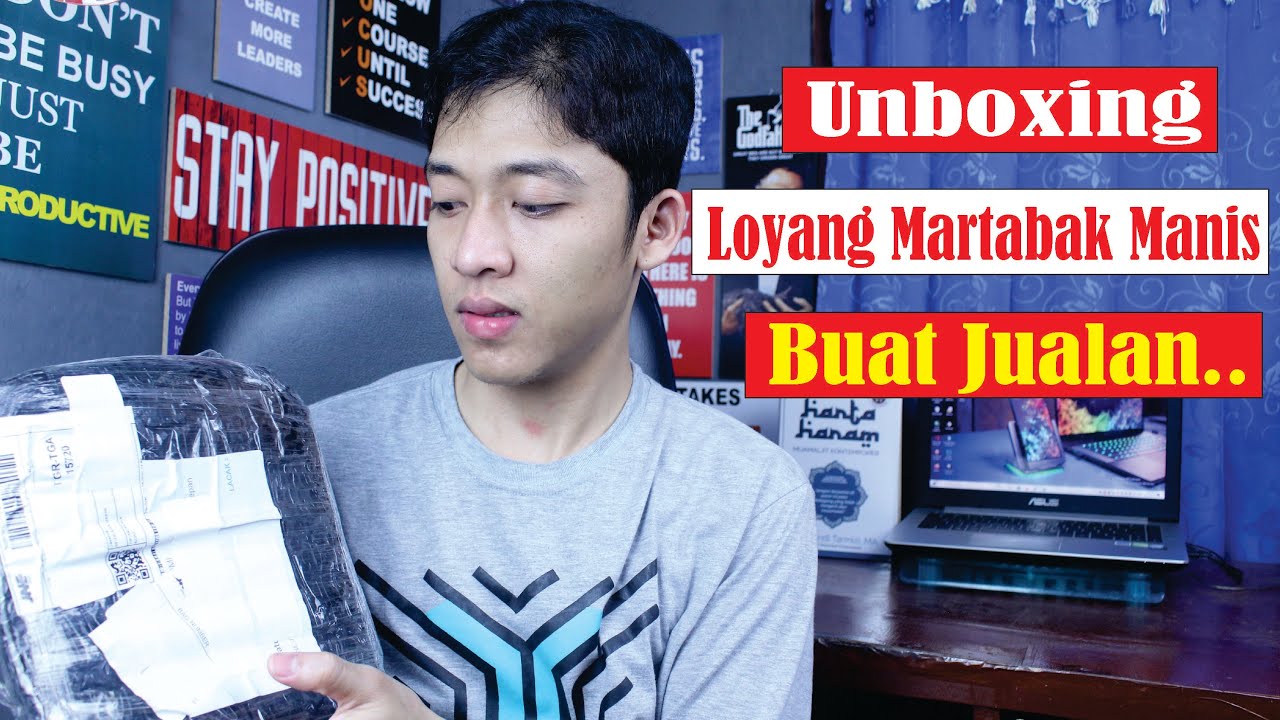 Unboxing Loyang Martabak Manis Buat Jualan..