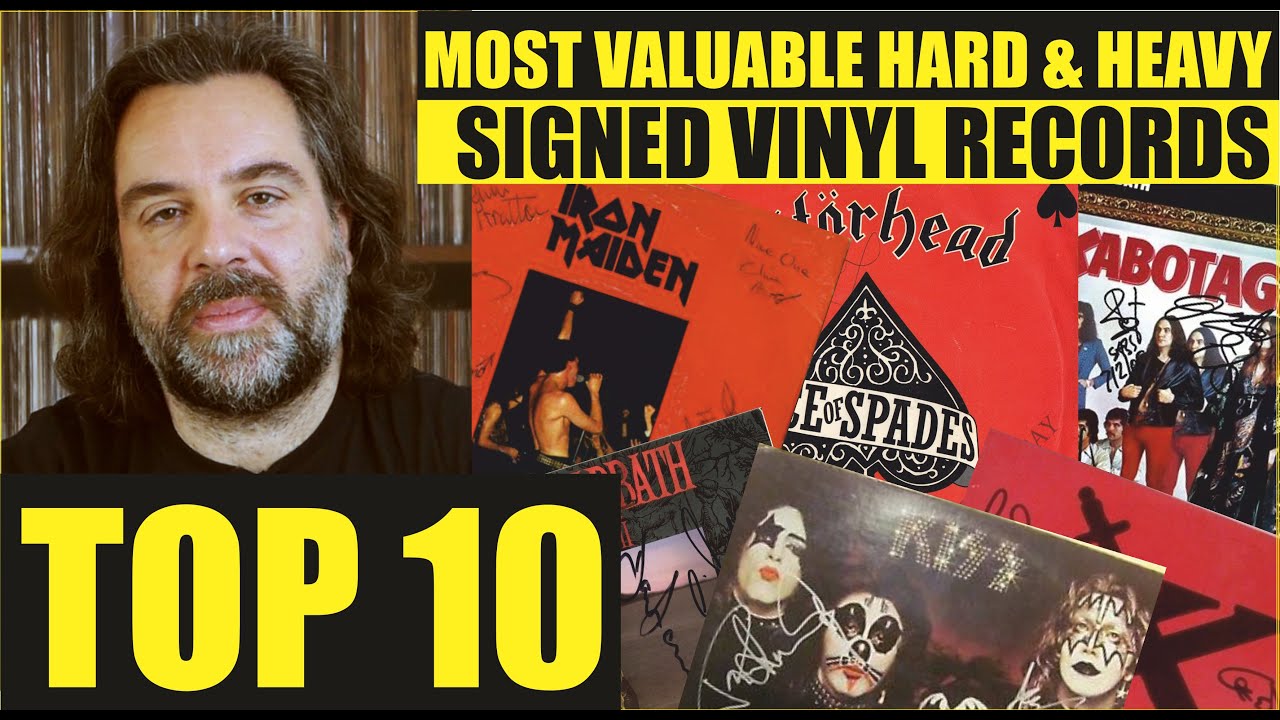 10 Most Expensive Vinyl Records (Signed, Hard & Heavy)