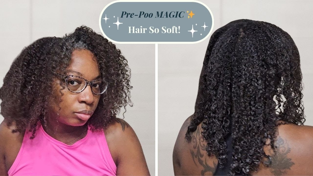 Pre-Poo Routine for Soft, Defined Type 4 Curls