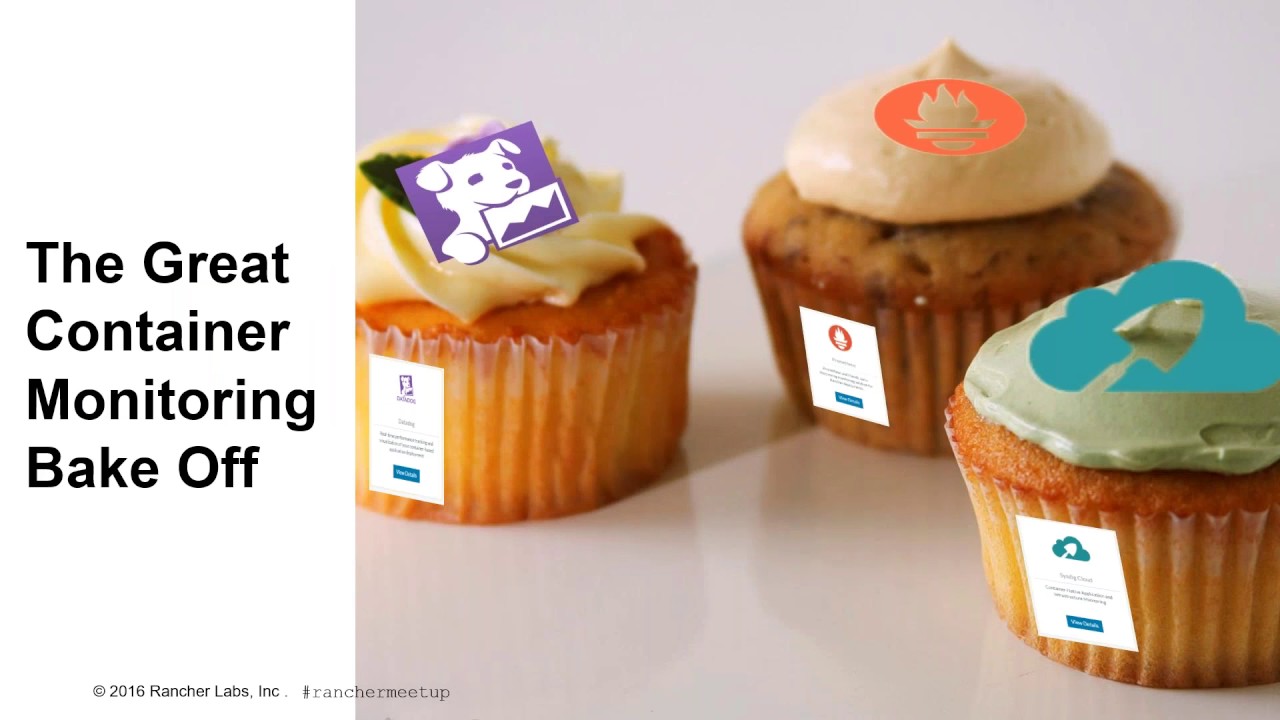 The Great Container Monitoring Bake Off - October 2016 Online Meetup