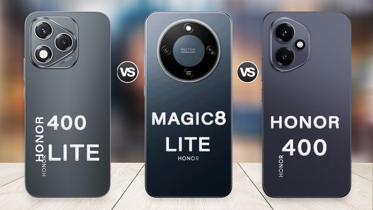 Honor Magic 8 Lite vs Honor 400 Lite vs Honor 400 - Which One is Right for You?