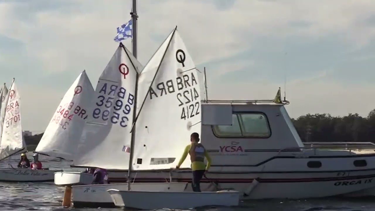 Brasil Centro de Optimist - 1º dia - Regatas por Equipe