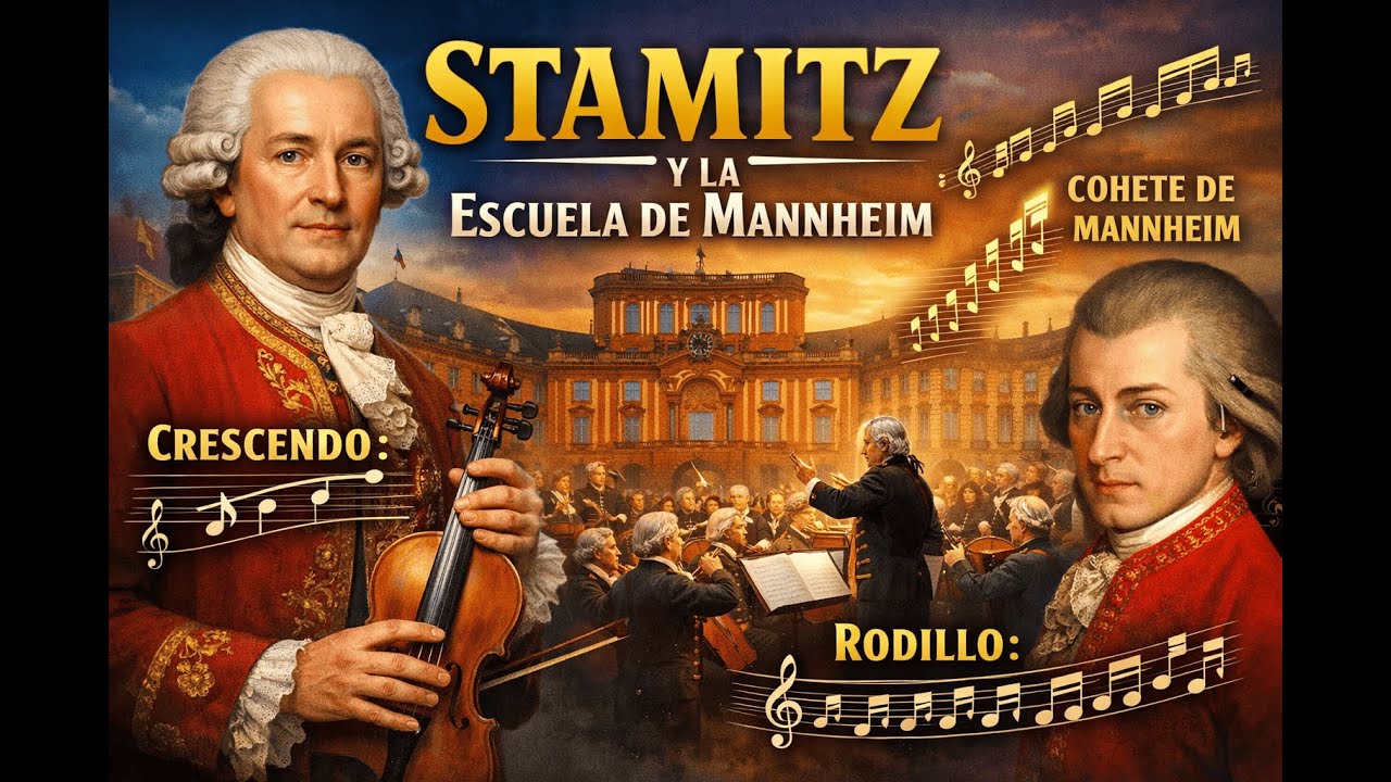 Antes de Mozart: Johann Stamitz y la revolución de la dinámica