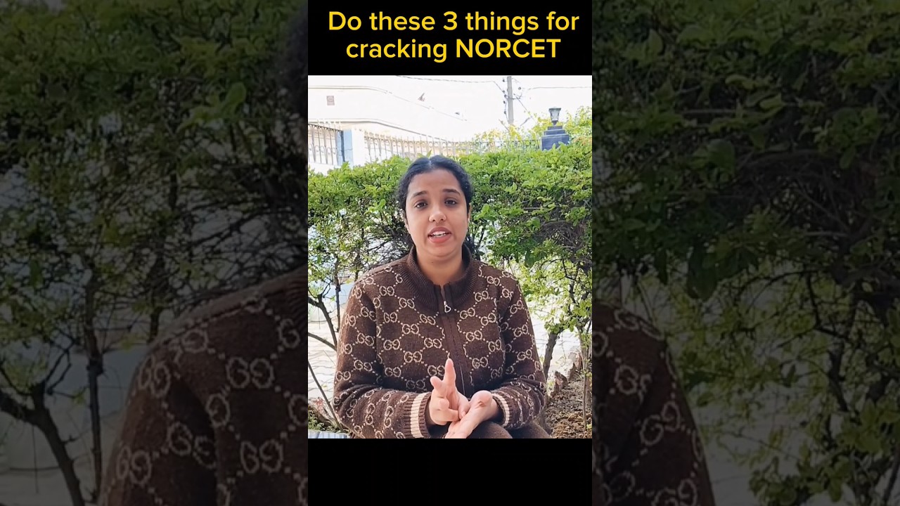 Crack NORCET with this strategy✌️🧑‍⚕️ 