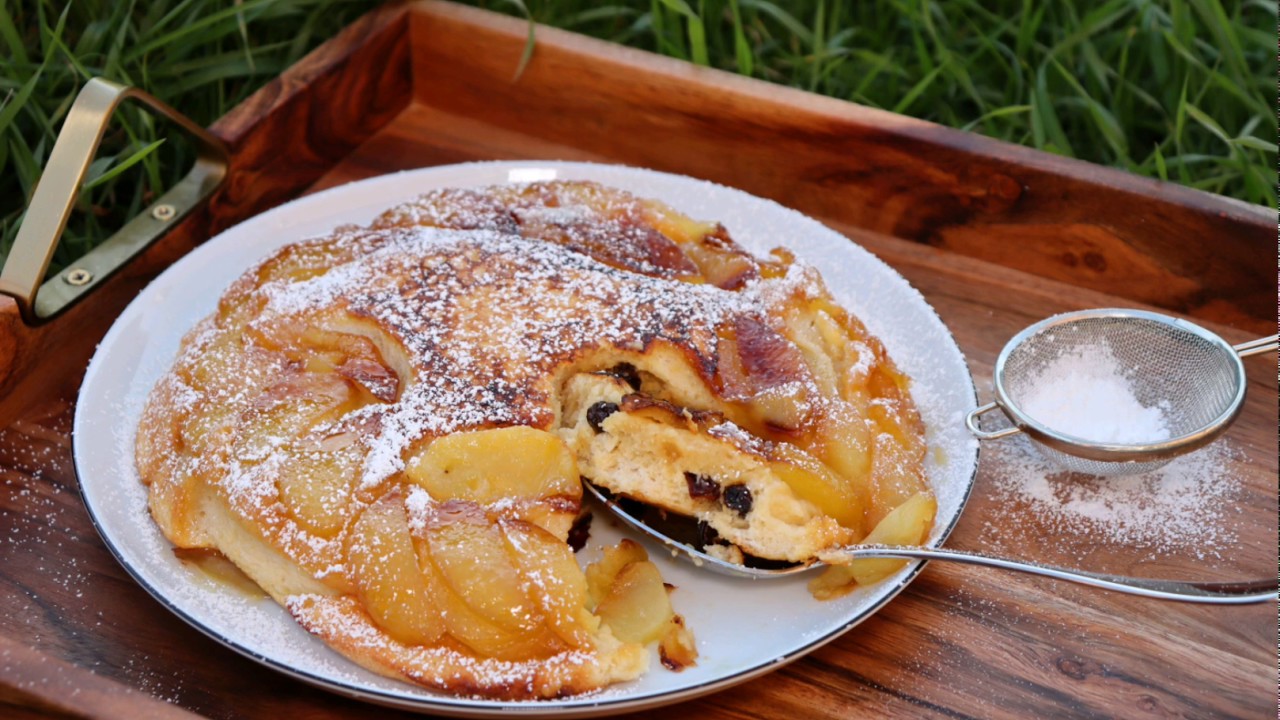 Der perfekte Apfelschmarrn. Einfach und köstlich! / Apfelschmarrn Rezept / Lecker im Landhaus