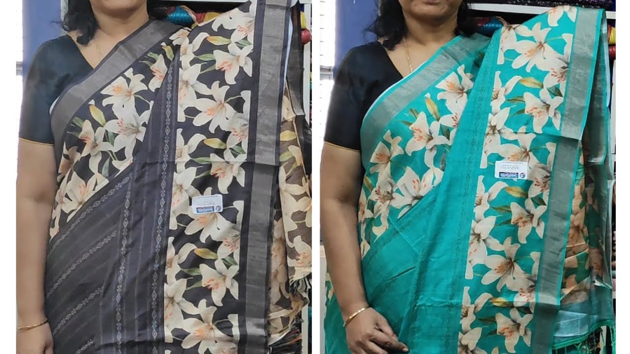 CLASSIC SILKY TUSSAR SAREES, WATSP 6381706202, 9659742600,#youtubeviral#silkytussar#tussarsilk 