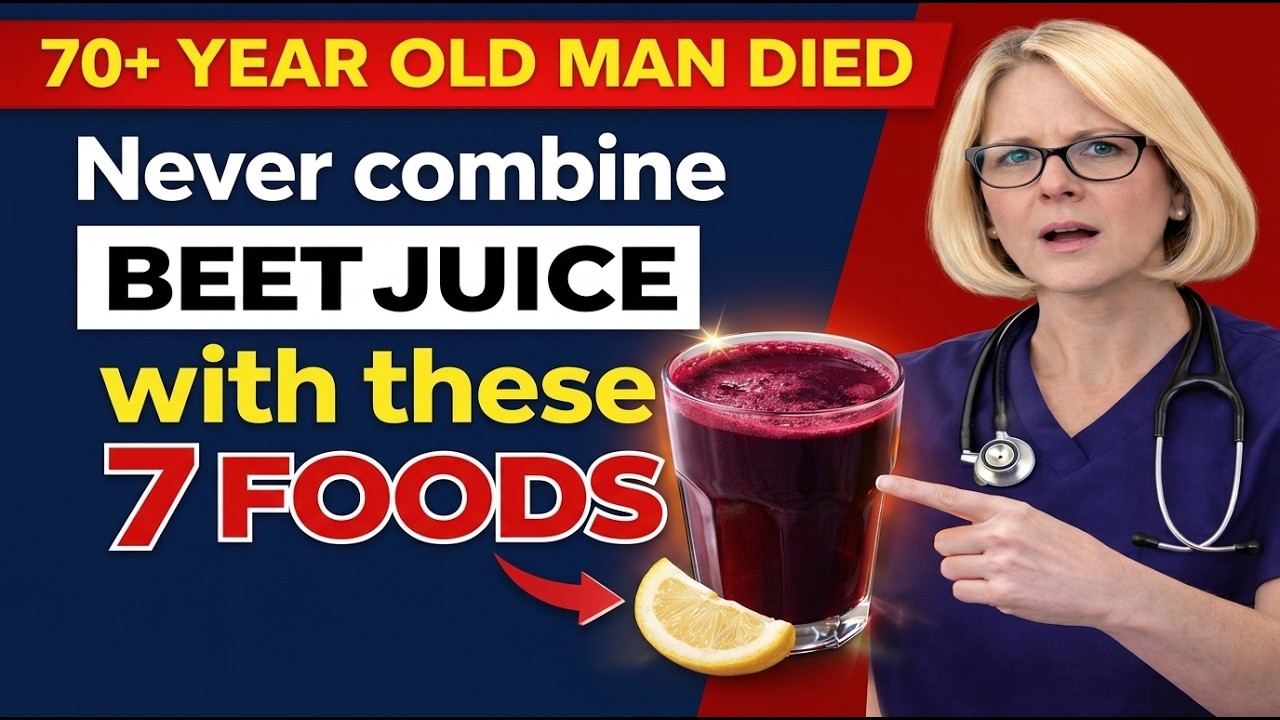 Over 60? NEVER Drink Beet Juice With THESE 7 Foods - It May Cause SERIOUS Health Problems!