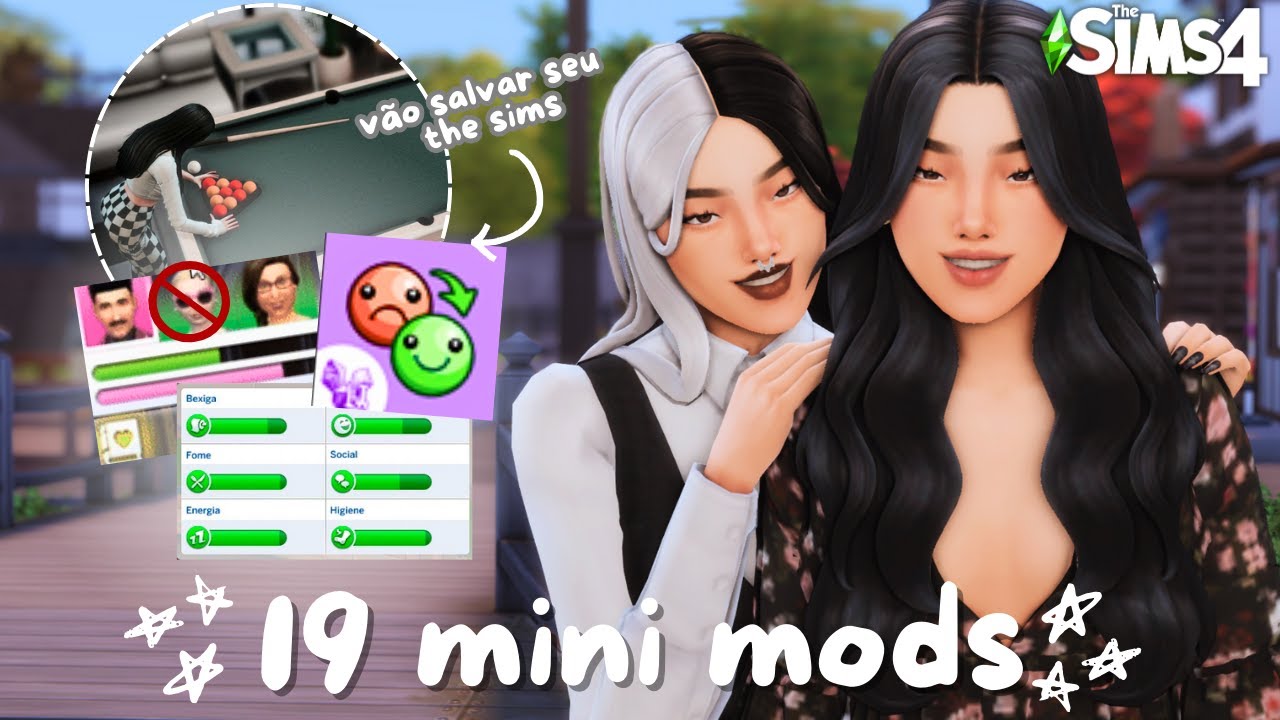 ✨Lista dos 19 MELHORES MINI MODS pro The Sims 4 | Vão SALVAR seu jogo!