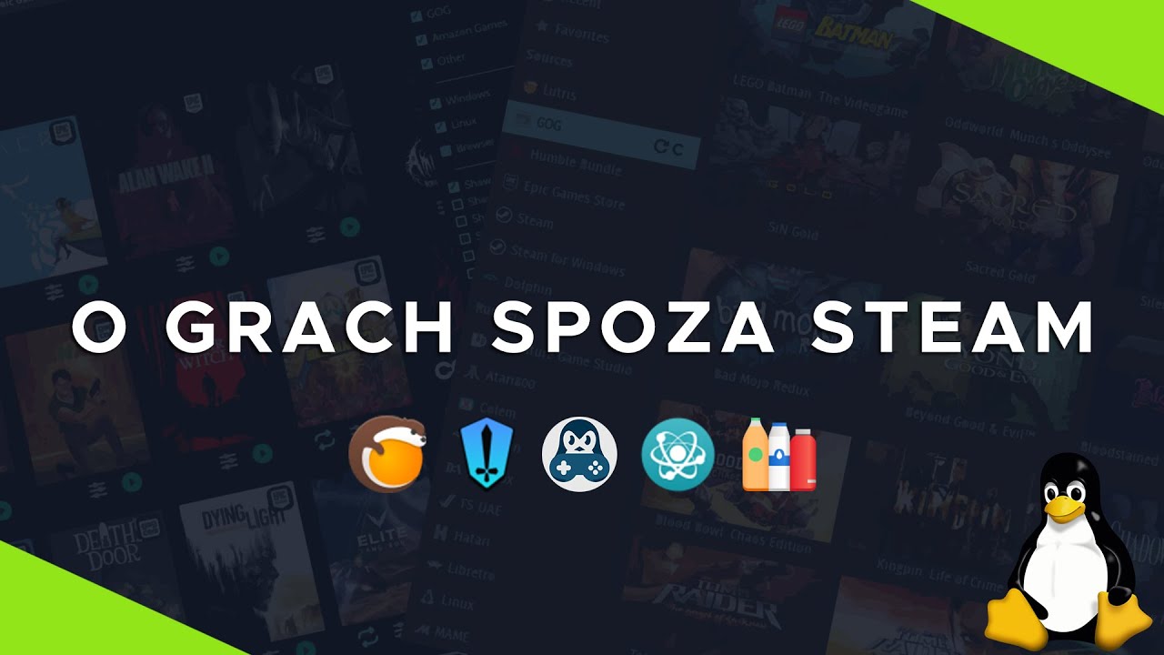 5 programów linuxowych do zarządzania grami spoza Steam 🐧