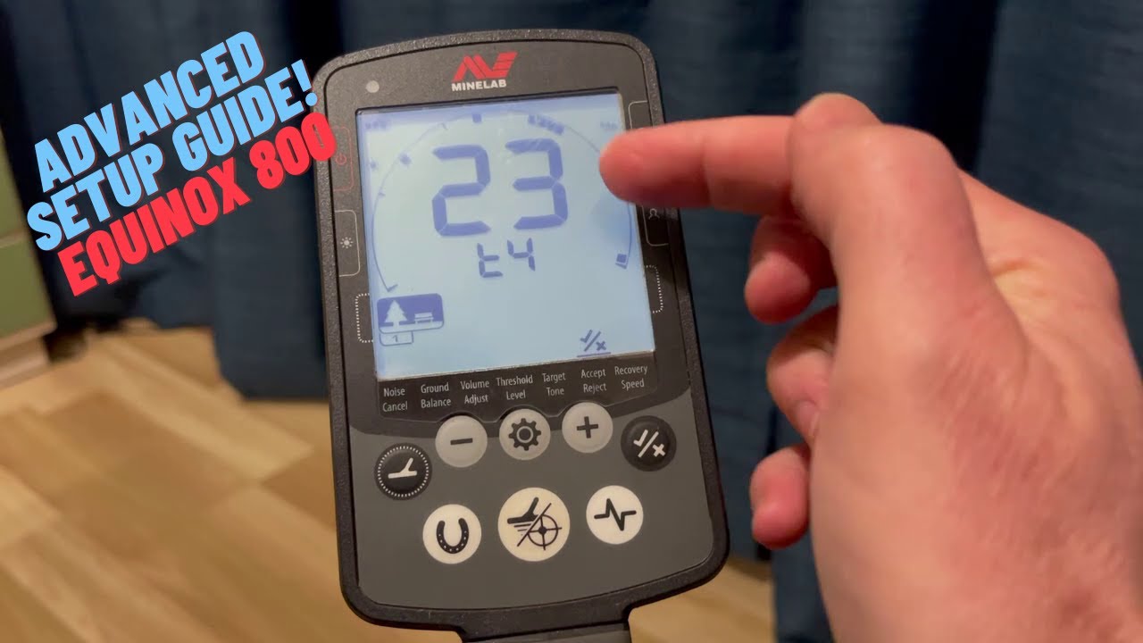 Minelab Equinox 800 — расширенная настройка и использование тональных пауз!