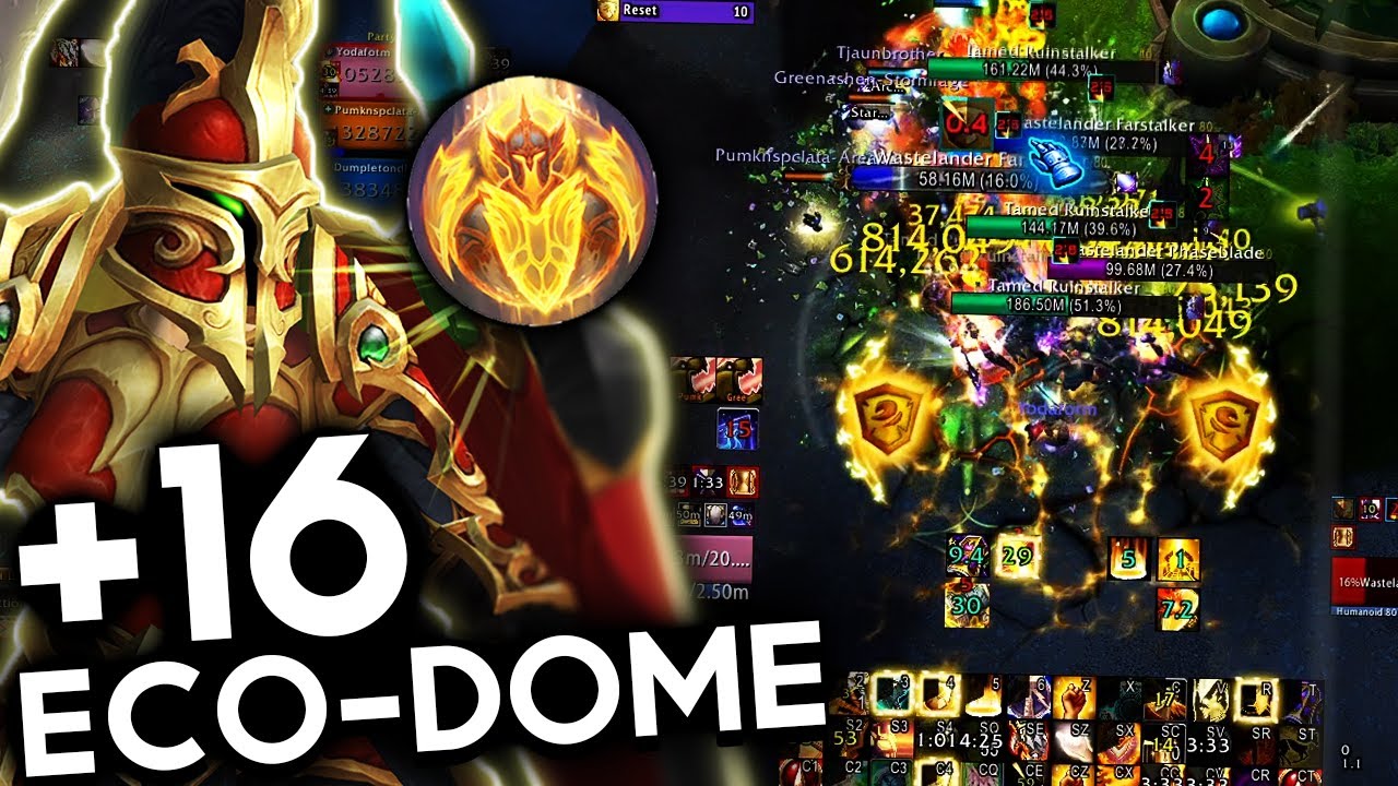 Эко-купол +16 | Lightsmith Prot Pally | TWW 3 СЕЗОН M+