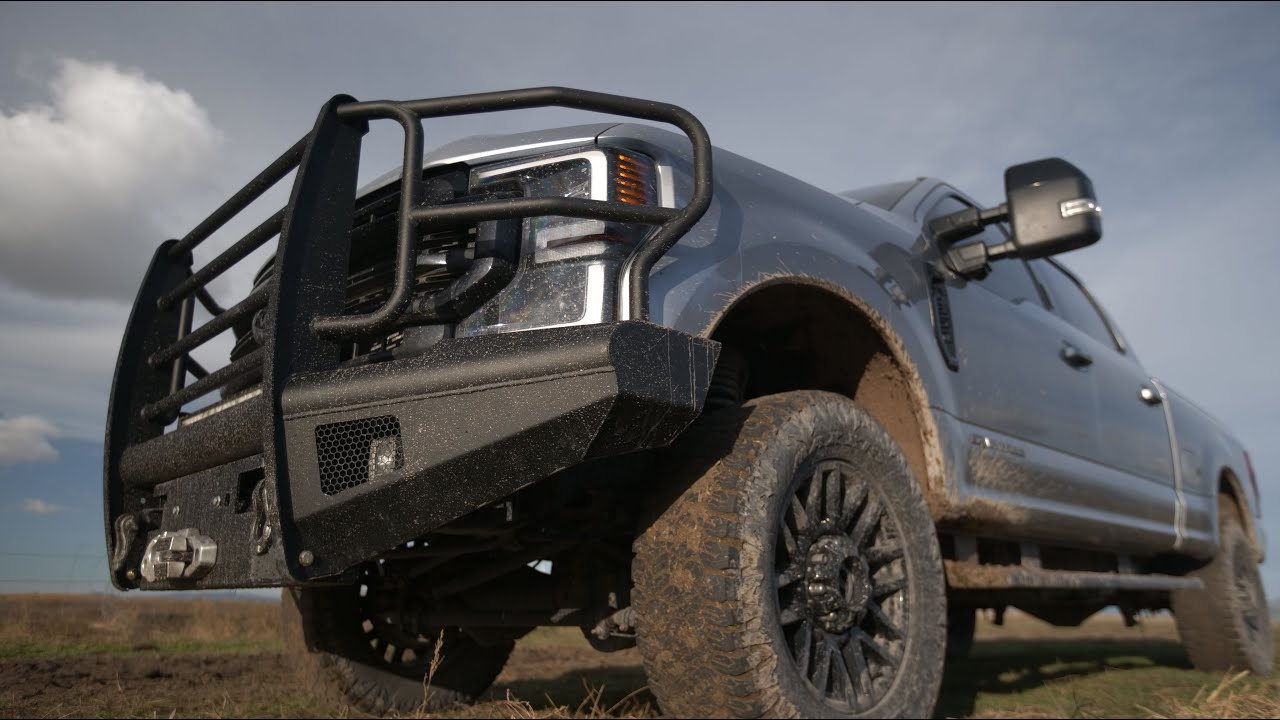 Fab Fours BLACK STEEL ELITE Ranch Style Bumpers