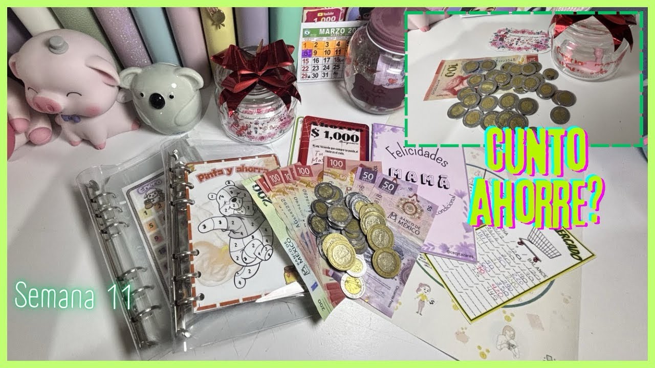 Ahorros / reto terminado / a toda madre / 
