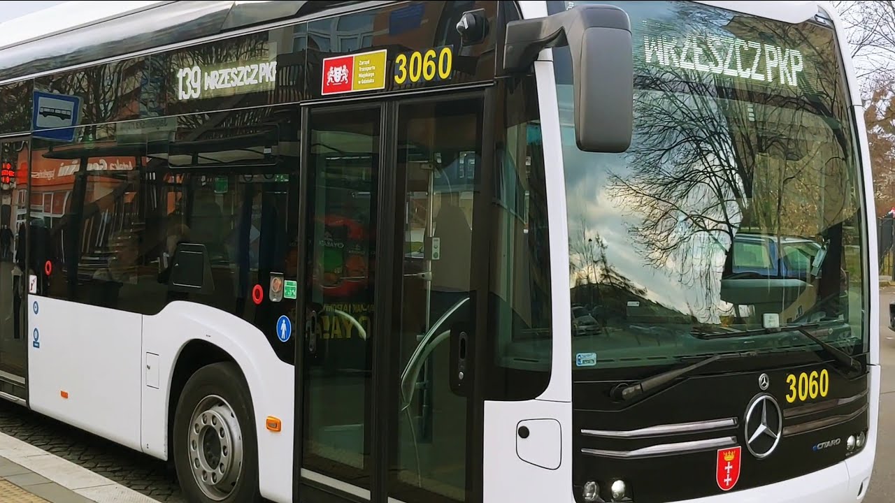 Elektryczny autobus na testach w Gdańsku