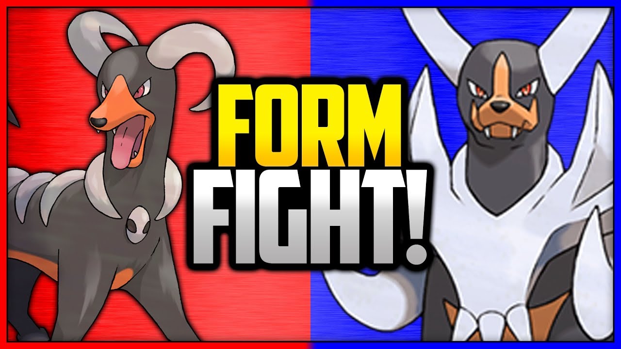 Houndoom vs Mega Houndoom | Pok&eacute;mon Form Fight