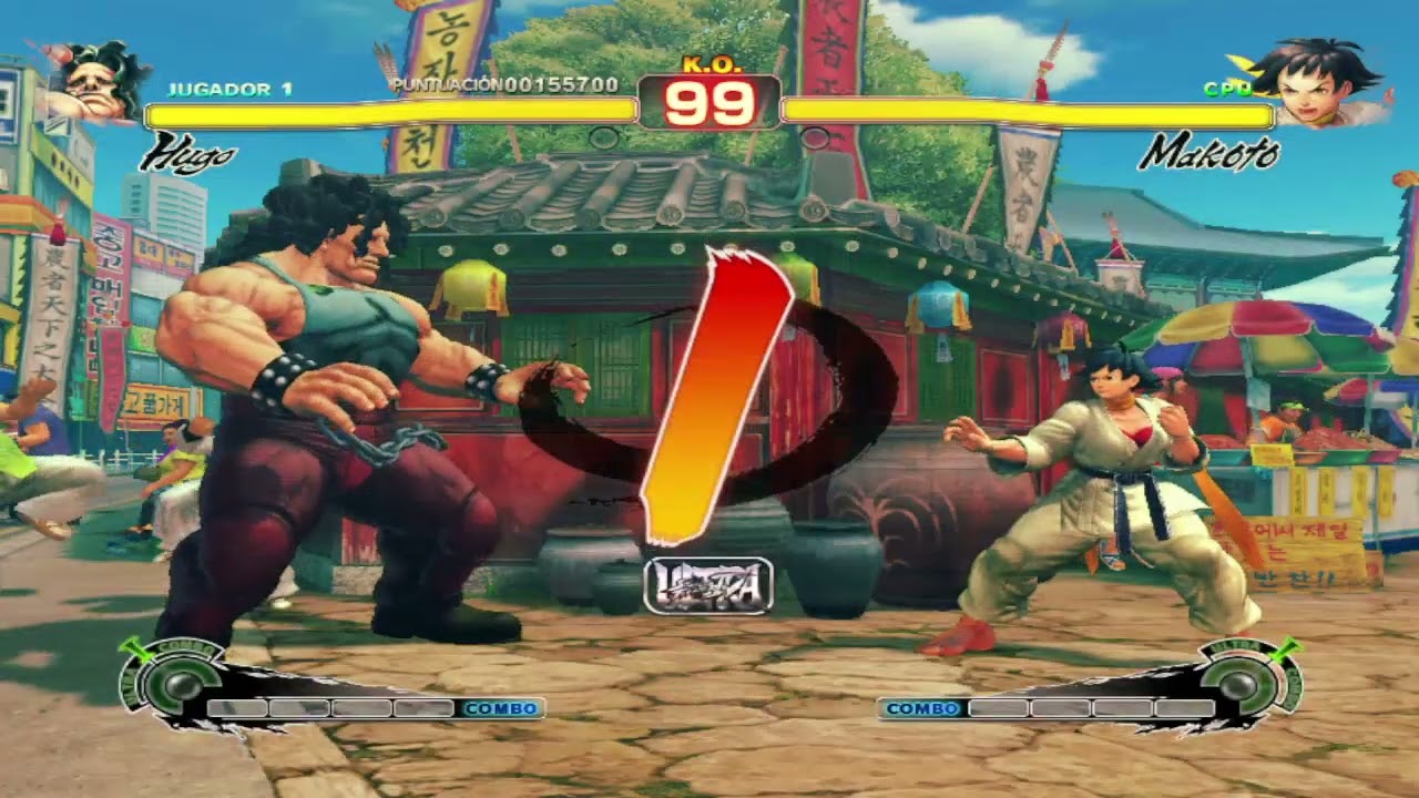 Speedrun USF4:  Any% Hugo 57 seg
