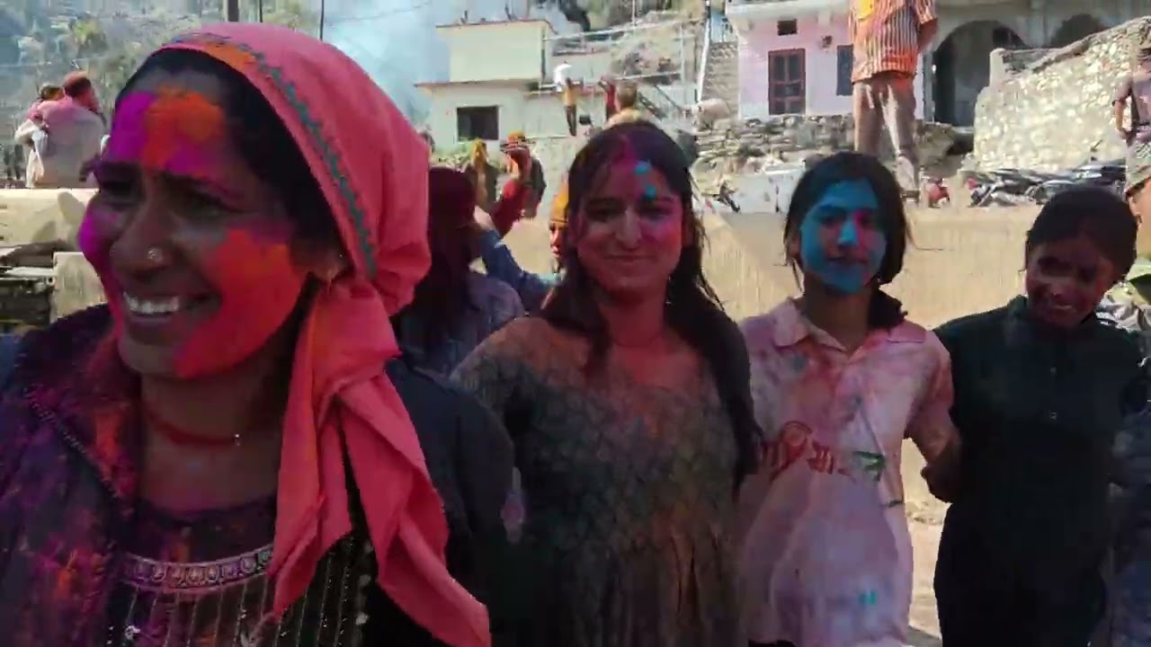 Holi ki masti Thagung❤️