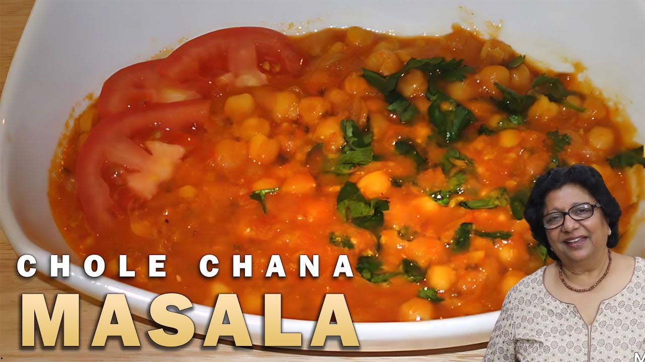 Chole Chana Masala Recipe | How to Make Chole Chana Masala by Manjula