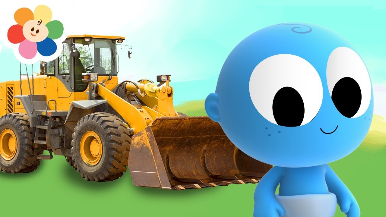 The Bulldozer - Learn Vehicles and Colors with GooGoo Baby | Educational Video for Kids by BabyFirst