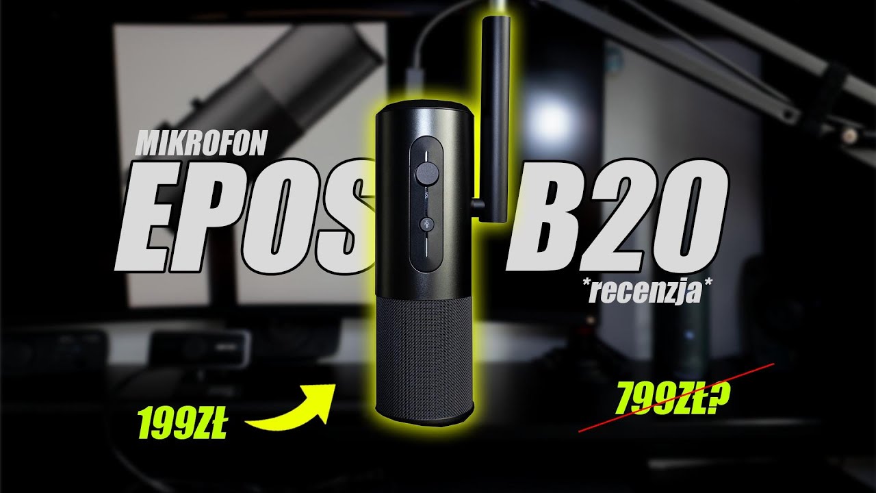 Mikrofon EPOS B20 - recenzja 