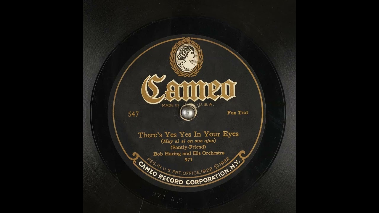 There's Yes Yes In Your Eyes - Bob Haring and His Orchestra