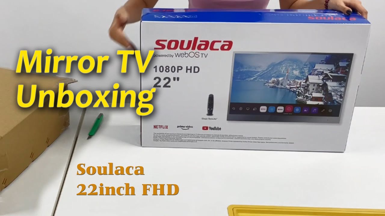 Soulaca 22inch Mirror TV Unboxing