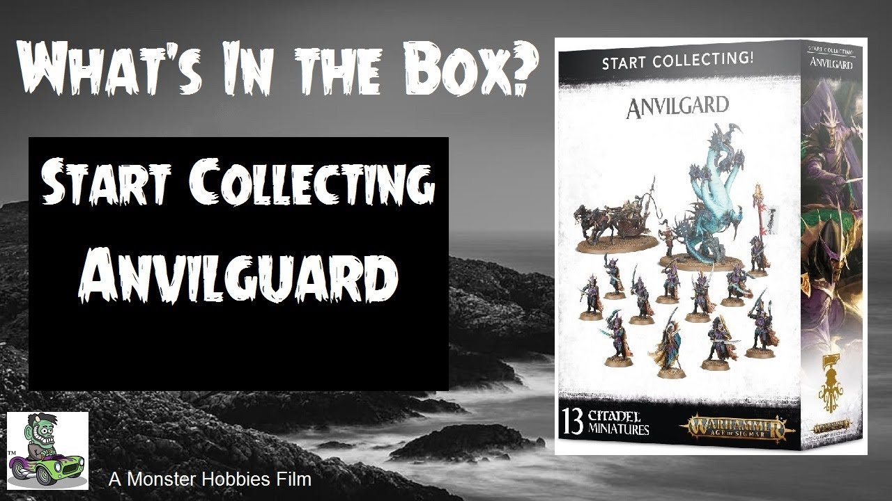 What's In The Box?  Start Collecting Anvilguard - A Model Kit Unboxing Video