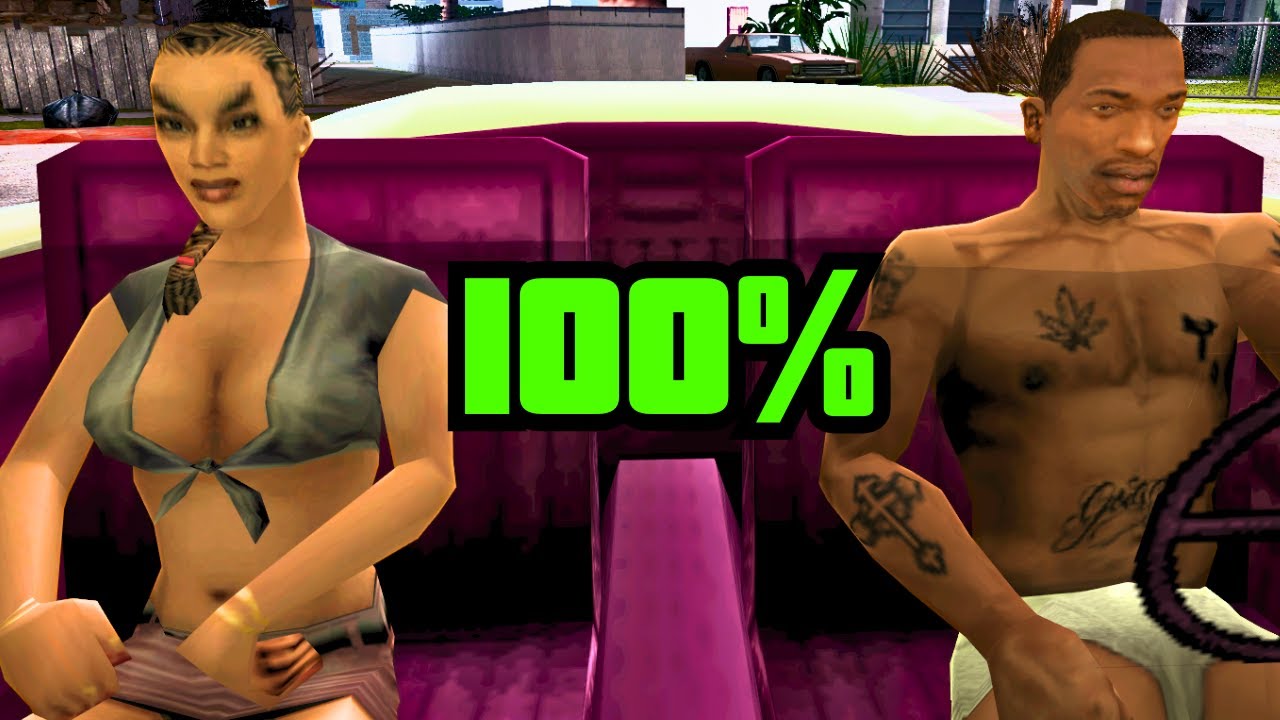Sendo CAFETÃO no GTA SAN ANDREAS ANTES DA PRIMEIRA MISSÃO