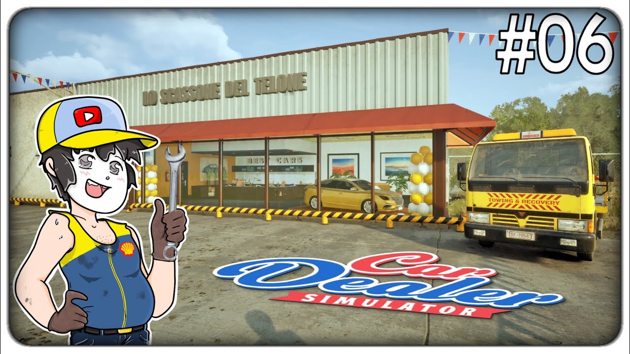 RISTRUTTURIAMO DI BRUTTO LA CONCESSIONARIA E COMPRIAMO IL CARROATTREZZI | Car Dealer Simulator ep.06