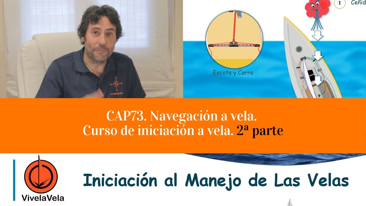 CAP73  Navegación a vela  Curso de iniciacion a vela  2ª parte