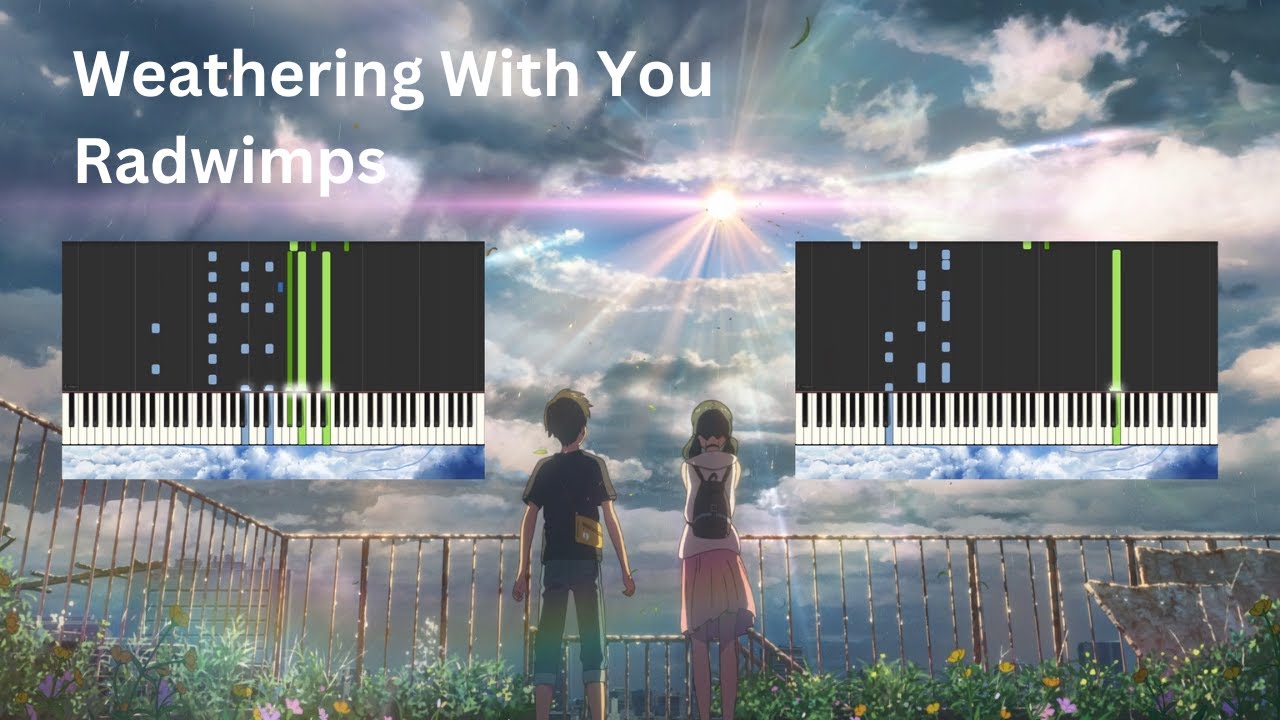 RADWIMPS - Weathering With You Medley For Two Pianos