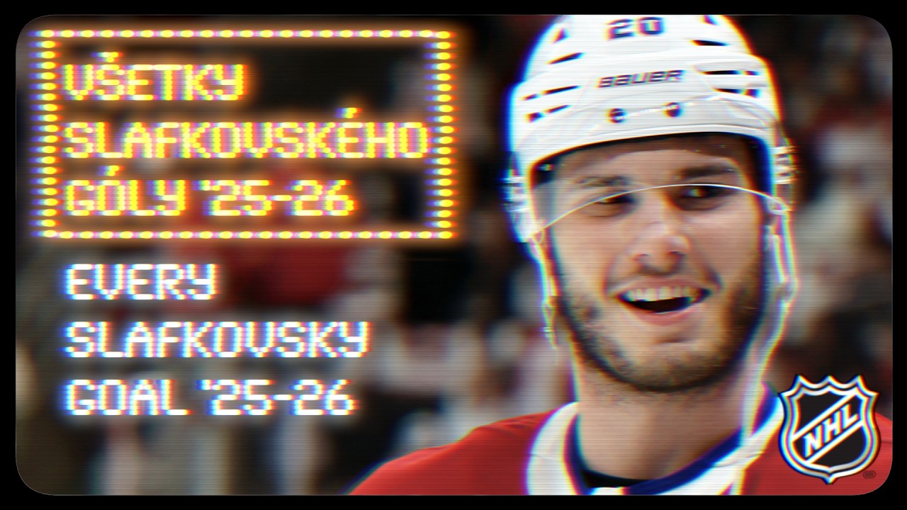 Live, Slaf, Love! EVERY GOAL from Juraj Slafkovsky in 2025-26 🇸🇰🚨