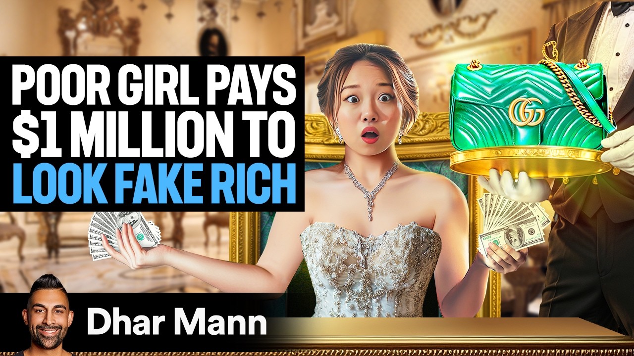 POOR GIRL Pays $1 Million To LOOK FAKE RICH | Dhar Mann Studios