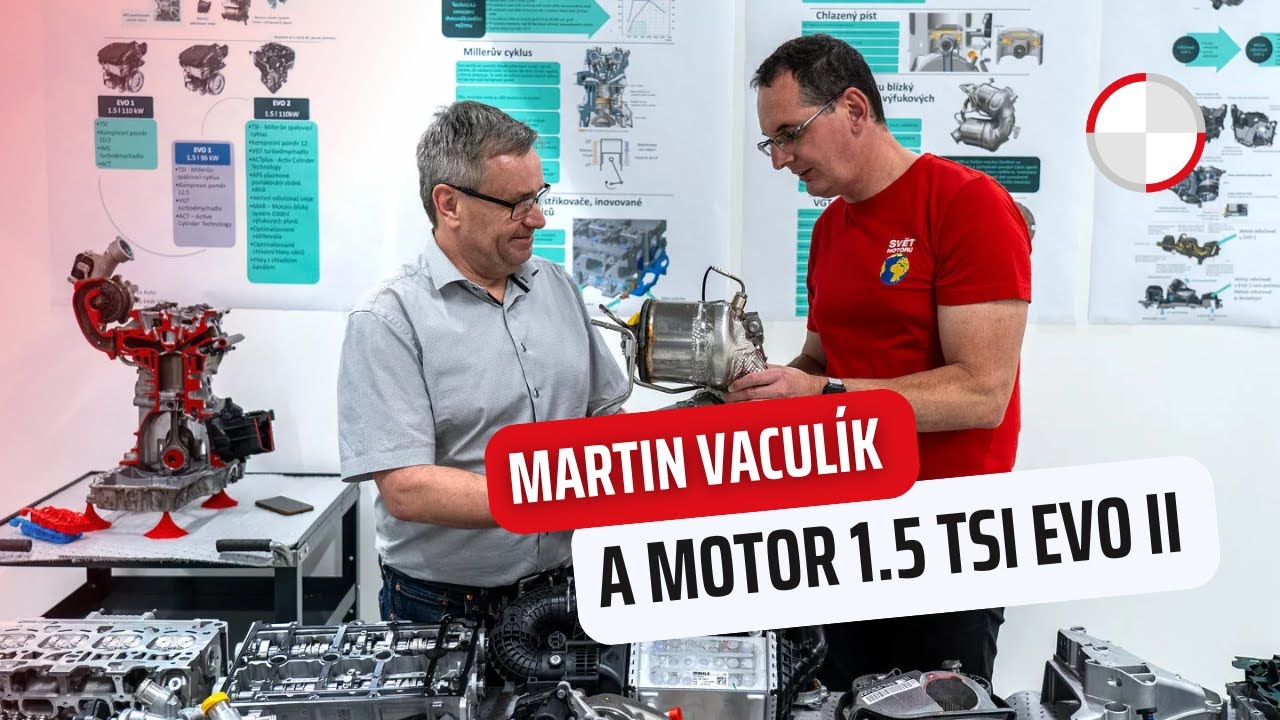 Martin Vaculík a motor 1.5 TSI Evo II rozebraný na prvočástice!