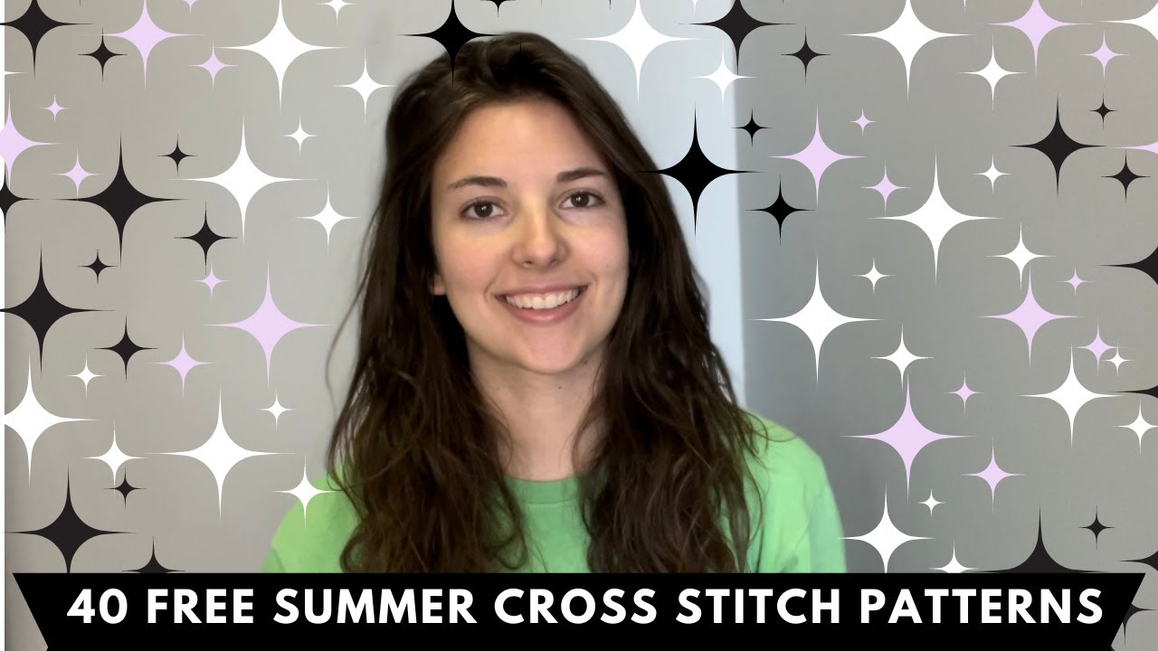 40 Free Summer Cross Stitch Patterns - Flosstube extra #4