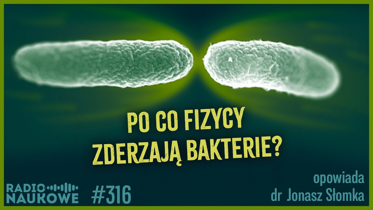 Czy powstanie Wielki Zderzacz Bakterii? | dr Jonasz Słomka