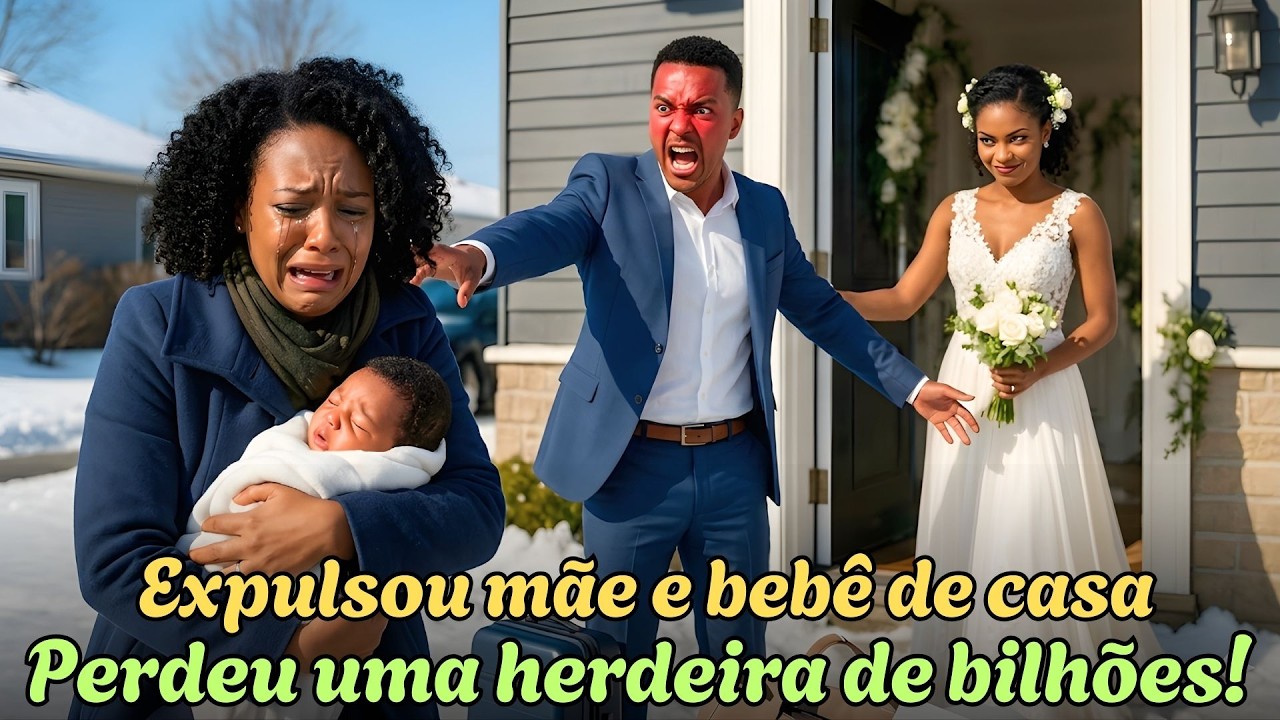 Ele expulsa a esposa e o bebê… sem saber que ela é herdeira de bilhões!