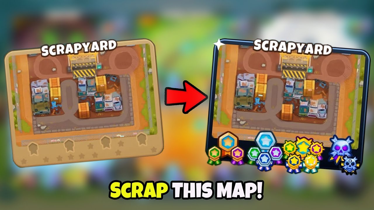 How Fast Can You Black Border Scrapyard in BTD6?