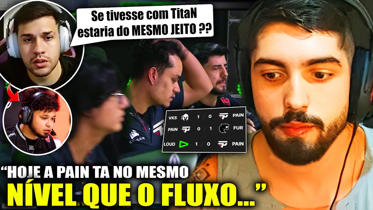 CRISE NA PAIN?! Jukes solta FORTES ASPAS sobre PAIN e KURI! Comunidade CRITICA gameplay do Robô