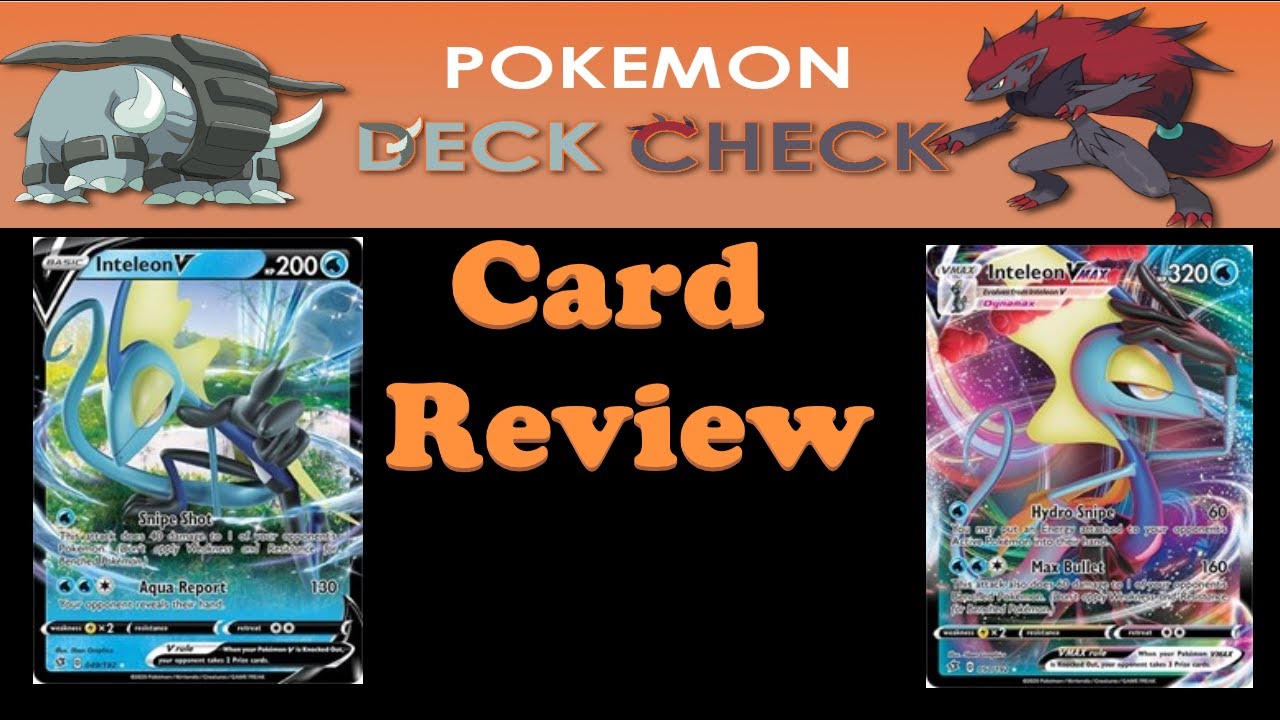 Pokemon TCG | Inteleon VMAX Review | Rebel Clash