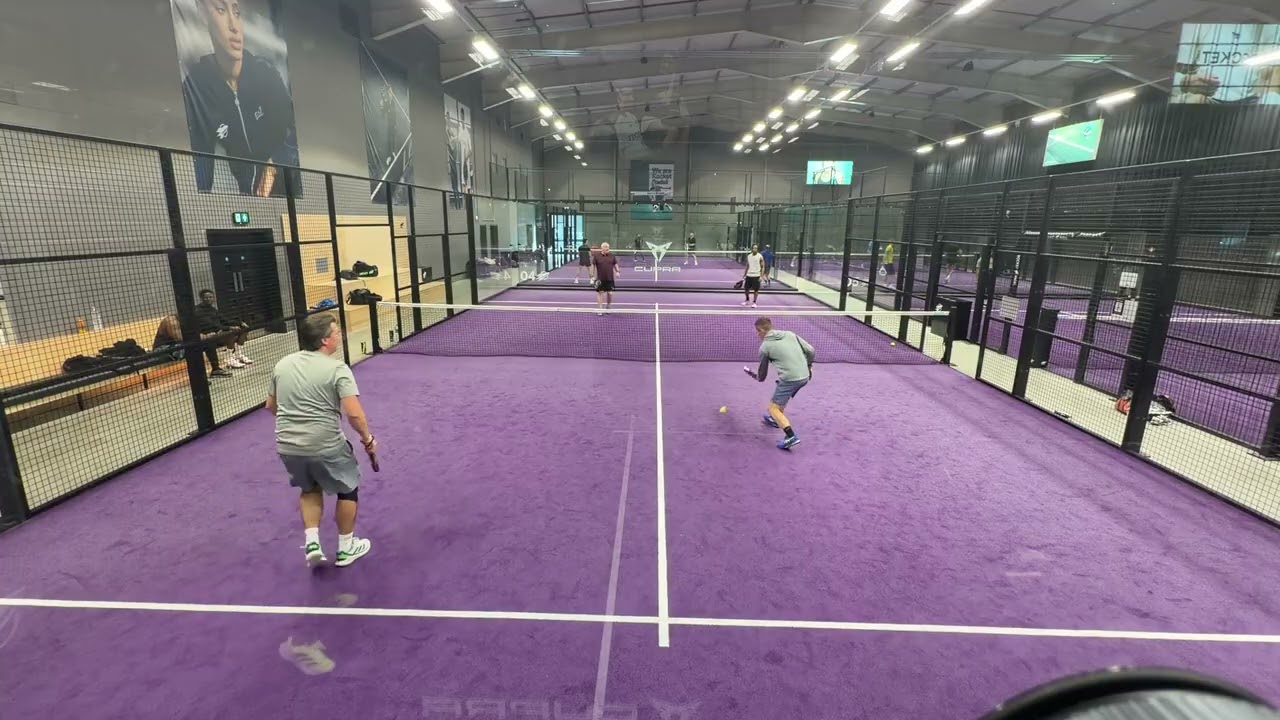 Joey & Chris vs Luke & Billy (1st Game: 6-2 / 6-2) (2nd game: 6-4 / 6:3)