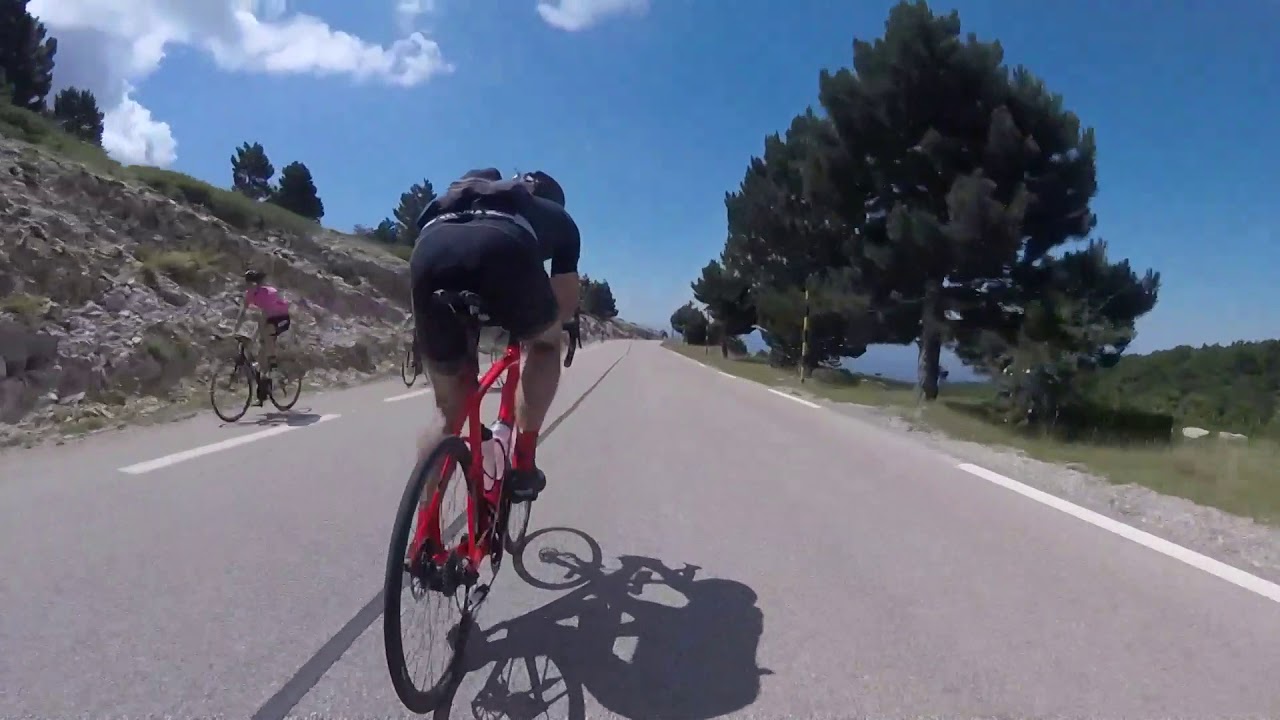 Club des Cingl&eacute;s du Mont-Ventoux 7th July 2018 down to Sault 2