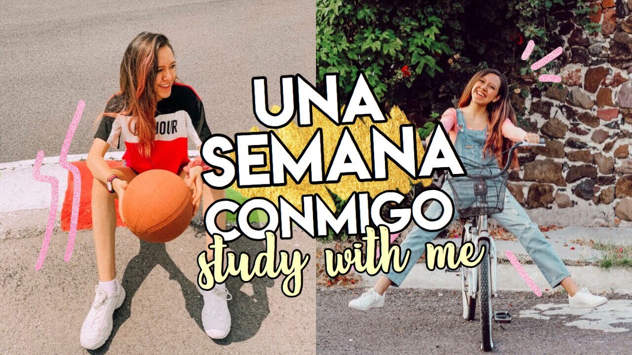 #StudyWithMe ¡Una semana conmigo estudiando COMUNICACIÓN! | ¿Cómo estudio para los exámenes?