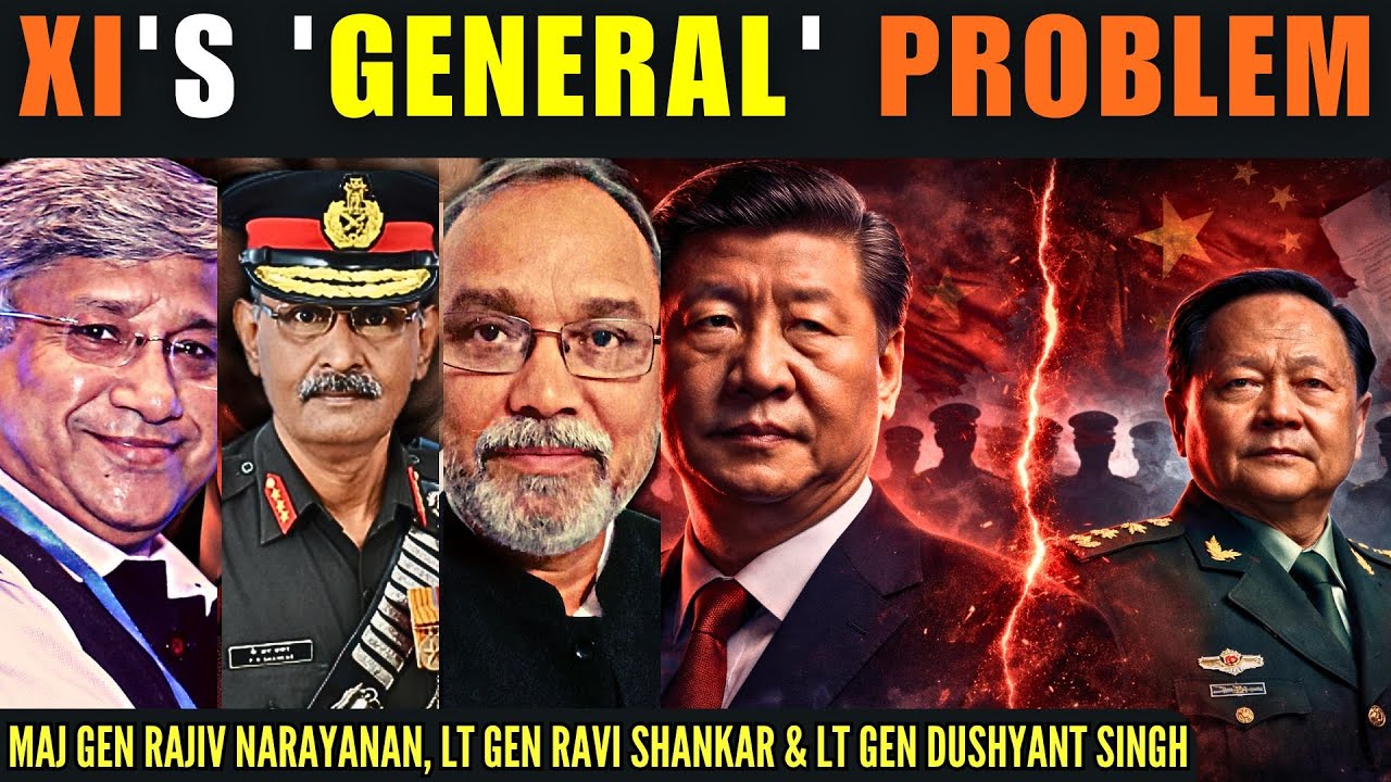 Xi Jinping vs His Generals: The PLA Power Struggle No One Admits • #ThreeGoodGenerals