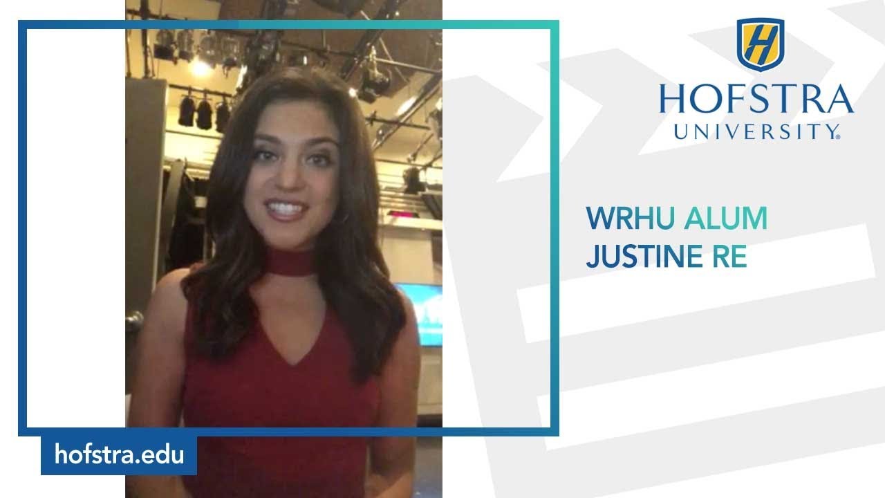 WRHU Alum Justine Re News 12 Long Island Reporter