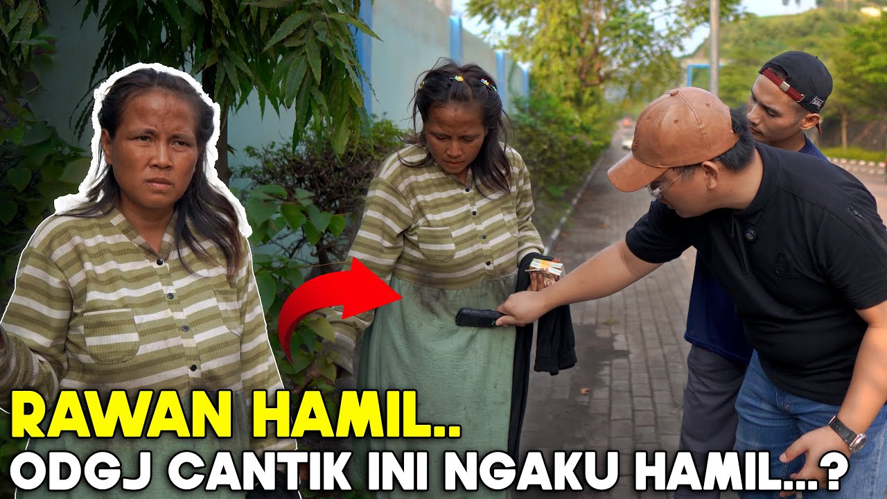 Rawan Hamil ‼️ Odgj ini Terlantar dijalan dan Ngaku HAMIL ⁉️